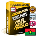 SUPER TRUST KING PLUS Burkinabè Facebook Ad Accounts - 1 BM Ad Accounts + 1 Ad Accounts on King Profile + 1 aged Fan Pages with huge organic reach and active subscribers