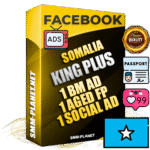 SUPER TRUST KING PLUS Somali Facebook Ad Accounts - 1 BM Ad Accounts + 1 Ad Accounts on King Profile + 1 aged Fan Pages with huge organic reach and active subscribers