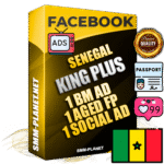 SUPER TRUST KING PLUS Senegalese Facebook Ad Accounts - 1 BM Ad Accounts + 1 Ad Accounts on King Profile + 1 aged Fan Pages with huge organic reach and active subscribers