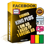 SUPER TRUST KING PLUS Guinean Facebook Ad Accounts - 1 BM Ad Accounts + 1 Ad Accounts on King Profile + 1 aged Fan Pages with huge organic reach and active subscribers