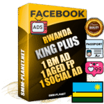 SUPER TRUST KING PLUS Rwandan Facebook Ad Accounts - 1 BM Ad Accounts + 1 Ad Accounts on King Profile + 1 aged Fan Pages with huge organic reach and active subscribers