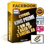 SUPER TRUST KING PRIME Cyprus Facebook Ad Accounts - 2 BM Ad Accounts + 2 Ad Accounts on King Profile + 2 aged Fan Pages with huge organic reach and active subscribers