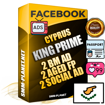 SUPER TRUST KING PRIME Cyprus Facebook Ad Accounts - 2 BM Ad Accounts + 2 Ad Accounts on King Profile + 2 aged Fan Pages with huge organic reach and active subscribers