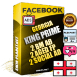SUPER TRUST KING PRIME Georgian Facebook Ad Accounts - 2 BM Ad Accounts + 2 Ad Accounts on King Profile + 2 aged Fan Pages with huge organic reach and active subscribers