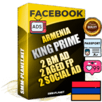 SUPER TRUST KING PRIME Armenian Facebook Ad Accounts - 2 BM Ad Accounts + 2 Ad Accounts on King Profile + 2 aged Fan Pages with huge organic reach and active subscribers