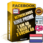 SUPER TRUST KING PRIME Dutch Facebook Ad Accounts - 2 BM Ad Accounts + 2 Ad Accounts on King Profile + 2 aged Fan Pages with huge organic reach and active subscribers