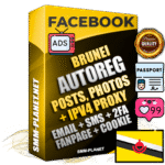 Ultimate Brunei PREMIUM AutoReg Facebook Accounts - Fully Loaded (Posts : Multi-Photos : Info)