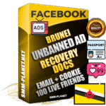 Premium Brunei Unbanned FB Ad Accounts with Recovery Docs