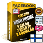 SUPER TRUST KING PRIME Finnish Facebook Ad Accounts - 2 BM Ad Accounts + 2 Ad Accounts on King Profile + 2 aged Fan Pages with huge organic reach and active subscribers