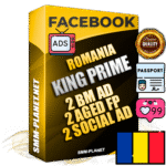 SUPER TRUST KING PRIME Romanian Facebook Ad Accounts - 2 BM Ad Accounts + 2 Ad Accounts on King Profile + 2 aged Fan Pages with huge organic reach and active subscribers