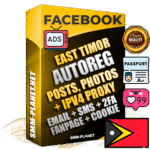 Ultimate Timorese PREMIUM AutoReg Facebook Accounts - Fully Loaded (Posts : Multi-Photos : Info)
