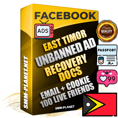 Premium Timorese Unbanned FB Ad Accounts with Recovery Docs