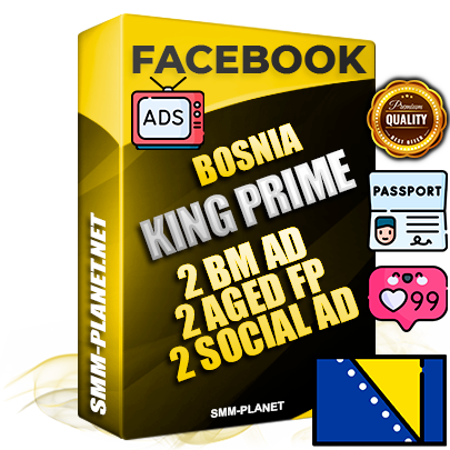 SUPER TRUST KING PRIME Bosnian Facebook Ad Accounts - 2 BM Ad Accounts + 2 Ad Accounts on King Profile + 2 aged Fan Pages with huge organic reach and active subscribers