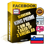 SUPER TRUST KING PRIME Slovenian Facebook Ad Accounts - 2 BM Ad Accounts + 2 Ad Accounts on King Profile + 2 aged Fan Pages with huge organic reach and active subscribers