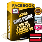 SUPER TRUST KING PRIME Latvian Facebook Ad Accounts - 2 BM Ad Accounts + 2 Ad Accounts on King Profile + 2 aged Fan Pages with huge organic reach and active subscribers