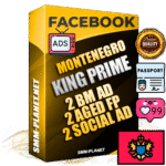 SUPER TRUST KING PRIME Montenegrin Facebook Ad Accounts - 2 BM Ad Accounts + 2 Ad Accounts on King Profile + 2 aged Fan Pages with huge organic reach and active subscribers