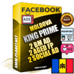 SUPER TRUST KING PRIME Moldovan Facebook Ad Accounts - 2 BM Ad Accounts + 2 Ad Accounts on King Profile + 2 aged Fan Pages with huge organic reach and active subscribers