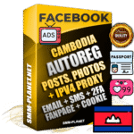 Ultimate Cambodian PREMIUM AutoReg Facebook Accounts - Fully Loaded (Posts : Multi-Photos : Info)