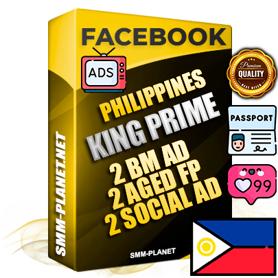 SUPER TRUST KING PRIME Filipino Facebook Ad Accounts - 2 BM Ad Accounts + 2 Ad Accounts on King Profile + 2 aged Fan Pages with huge organic reach and active subscribers