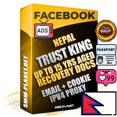 SUPER TRUST KING Nepalese Facebook Ad Accounts