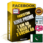 SUPER TRUST KING PRIME Pakistani Facebook Ad Accounts - 2 BM Ad Accounts + 2 Ad Accounts on King Profile + 2 aged Fan Pages with huge organic reach and active subscribers