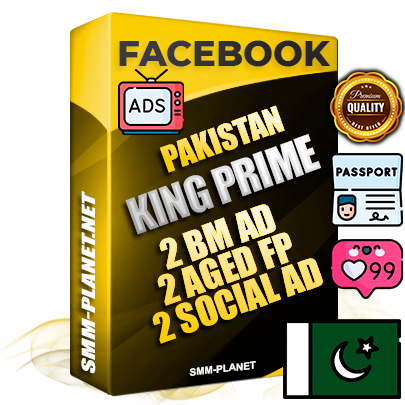 SUPER TRUST KING PRIME Pakistani Facebook Ad Accounts - 2 BM Ad Accounts + 2 Ad Accounts on King Profile + 2 aged Fan Pages with huge organic reach and active subscribers