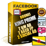 SUPER TRUST KING PRIME Brunei Facebook Ad Accounts - 2 BM Ad Accounts + 2 Ad Accounts on King Profile + 2 aged Fan Pages with huge organic reach and active subscribers