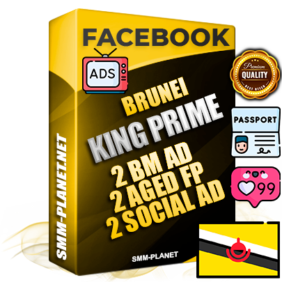 SUPER TRUST KING PRIME Brunei Facebook Ad Accounts - 2 BM Ad Accounts + 2 Ad Accounts on King Profile + 2 aged Fan Pages with huge organic reach and active subscribers