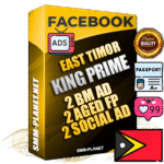 SUPER TRUST KING PRIME Timorese Facebook Ad Accounts - 2 BM Ad Accounts + 2 Ad Accounts on King Profile + 2 aged Fan Pages with huge organic reach and active subscribers
