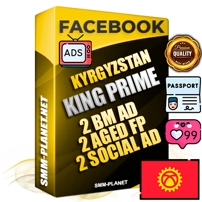 SUPER TRUST KING PRIME Kyrgyz Facebook Ad Accounts - 2 BM Ad Accounts + 2 Ad Accounts on King Profile + 2 aged Fan Pages with huge organic reach and active subscribers