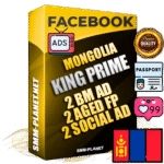 SUPER TRUST KING PRIME Mongolian Facebook Ad Accounts - 2 BM Ad Accounts + 2 Ad Accounts on King Profile + 2 aged Fan Pages with huge organic reach and active subscribers