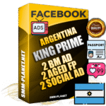 SUPER TRUST KING PRIME Argentinian Facebook Ad Accounts - 2 BM Ad Accounts + 2 Ad Accounts on King Profile + 2 aged Fan Pages with huge organic reach and active subscribers