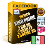 SUPER TRUST KING PRIME Mexican Facebook Ad Accounts - 2 BM Ad Accounts + 2 Ad Accounts on King Profile + 2 aged Fan Pages with huge organic reach and active subscribers
