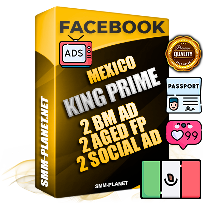 SUPER TRUST KING PRIME Mexican Facebook Ad Accounts - 2 BM Ad Accounts + 2 Ad Accounts on King Profile + 2 aged Fan Pages with huge organic reach and active subscribers
