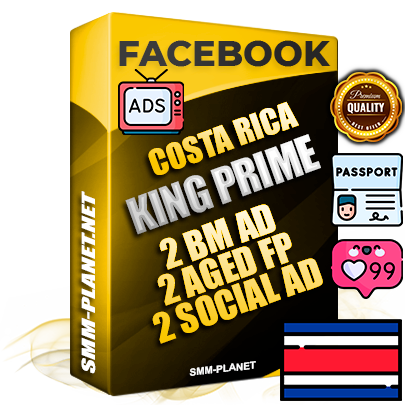 SUPER TRUST KING PRIME Costa Rican Facebook Ad Accounts - 2 BM Ad Accounts + 2 Ad Accounts on King Profile + 2 aged Fan Pages with huge organic reach and active subscribers