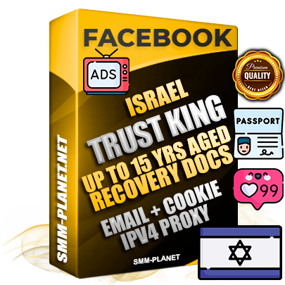 SUPER TRUST KING Israeli Facebook Ad Accounts