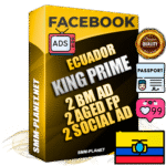 SUPER TRUST KING PRIME Ecuadorian Facebook Ad Accounts - 2 BM Ad Accounts + 2 Ad Accounts on King Profile + 2 aged Fan Pages with huge organic reach and active subscribers