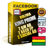 SUPER TRUST KING PRIME Bolivian Facebook Ad Accounts - 2 BM Ad Accounts + 2 Ad Accounts on King Profile + 2 aged Fan Pages with huge organic reach and active subscribers
