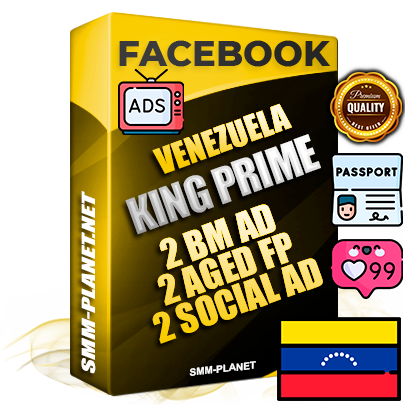 SUPER TRUST KING PRIME Venezuelan Facebook Ad Accounts - 2 BM Ad Accounts + 2 Ad Accounts on King Profile + 2 aged Fan Pages with huge organic reach and active subscribers