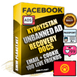 Premium Kyrgyz Unbanned FB Ad Accounts with Recovery Docs