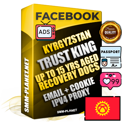 SUPER TRUST KING Kyrgyz Facebook Ad Accounts