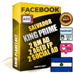 SUPER TRUST KING PRIME Salvadoran Facebook Ad Accounts - 2 BM Ad Accounts + 2 Ad Accounts on King Profile + 2 aged Fan Pages with huge organic reach and active subscribers