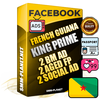 SUPER TRUST KING PRIME Guiana Facebook Ad Accounts - 2 BM Ad Accounts + 2 Ad Accounts on King Profile + 2 aged Fan Pages with huge organic reach and active subscribers