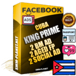 SUPER TRUST KING PRIME Cuban Facebook Ad Accounts - 2 BM Ad Accounts + 2 Ad Accounts on King Profile + 2 aged Fan Pages with huge organic reach and active subscribers