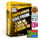 SUPER TRUST KING PRIME South African Facebook Ad Accounts - 2 BM Ad Accounts + 2 Ad Accounts on King Profile + 2 aged Fan Pages with huge organic reach and active subscribers