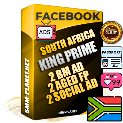 SUPER TRUST KING PRIME South African Facebook Ad Accounts - 2 BM Ad Accounts + 2 Ad Accounts on King Profile + 2 aged Fan Pages with huge organic reach and active subscribers