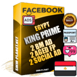 SUPER TRUST KING PRIME Egyptian Facebook Ad Accounts - 2 BM Ad Accounts + 2 Ad Accounts on King Profile + 2 aged Fan Pages with huge organic reach and active subscribers