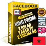 SUPER TRUST KING PRIME Moroccan Facebook Ad Accounts - 2 BM Ad Accounts + 2 Ad Accounts on King Profile + 2 aged Fan Pages with huge organic reach and active subscribers