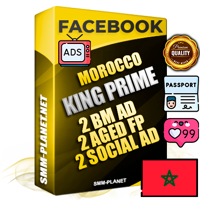 SUPER TRUST KING PRIME Moroccan Facebook Ad Accounts - 2 BM Ad Accounts + 2 Ad Accounts on King Profile + 2 aged Fan Pages with huge organic reach and active subscribers