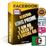 SUPER TRUST KING PRIME Algerian Facebook Ad Accounts - 2 BM Ad Accounts + 2 Ad Accounts on King Profile + 2 aged Fan Pages with huge organic reach and active subscribers